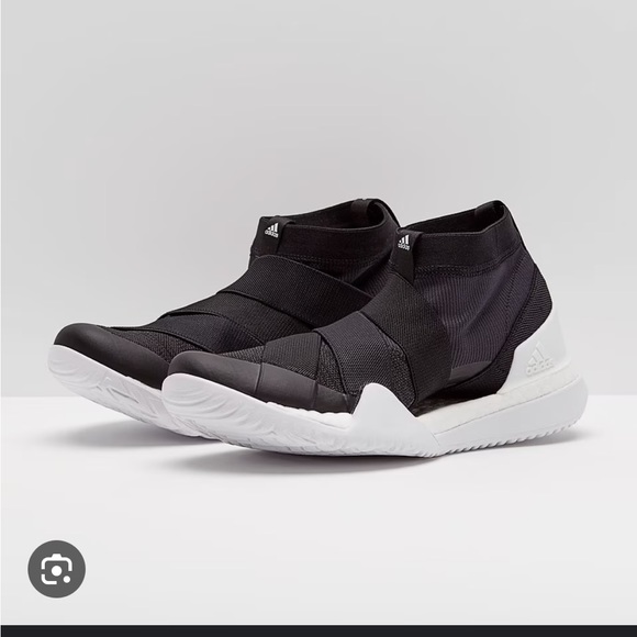 Adidas Pure Boost X black slip-on sneaker, size US6 - Picture 2 of 5